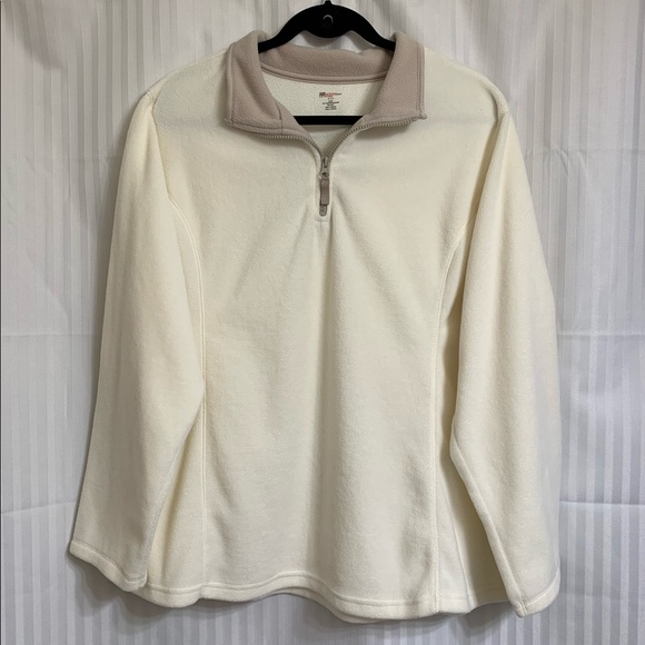 St. John's Bay Quarter-Zip Microfleece Pullover 3X - Picture 1 of 8